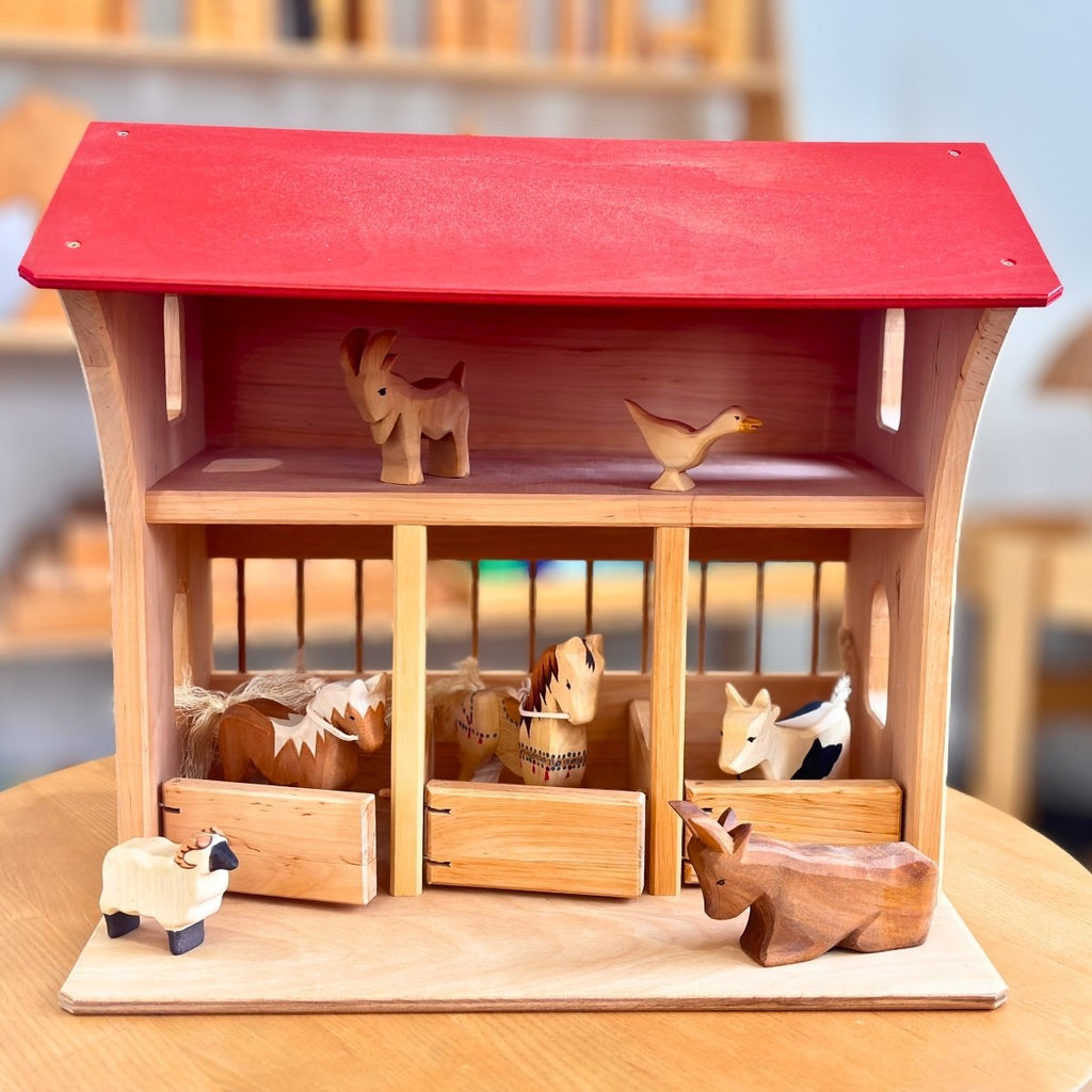 Wooden Farm Animal - Sheep Ram