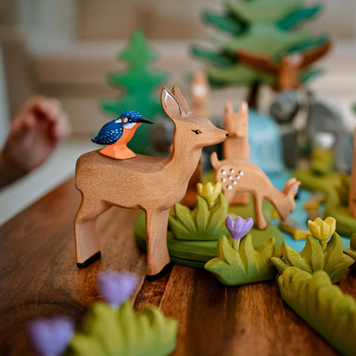 Wooden Animal - Deer Doe