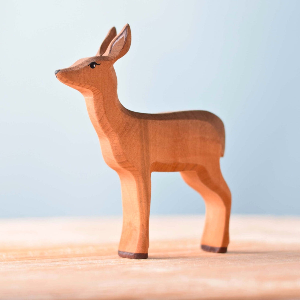Wooden Animals - Deer Herd - Set of 5