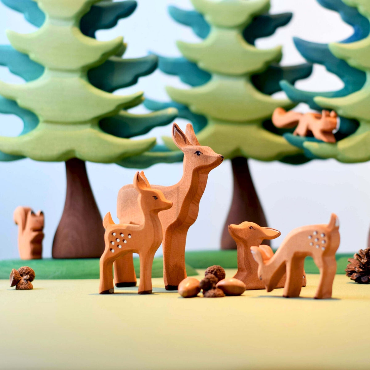 Wooden Animal - Deer Doe