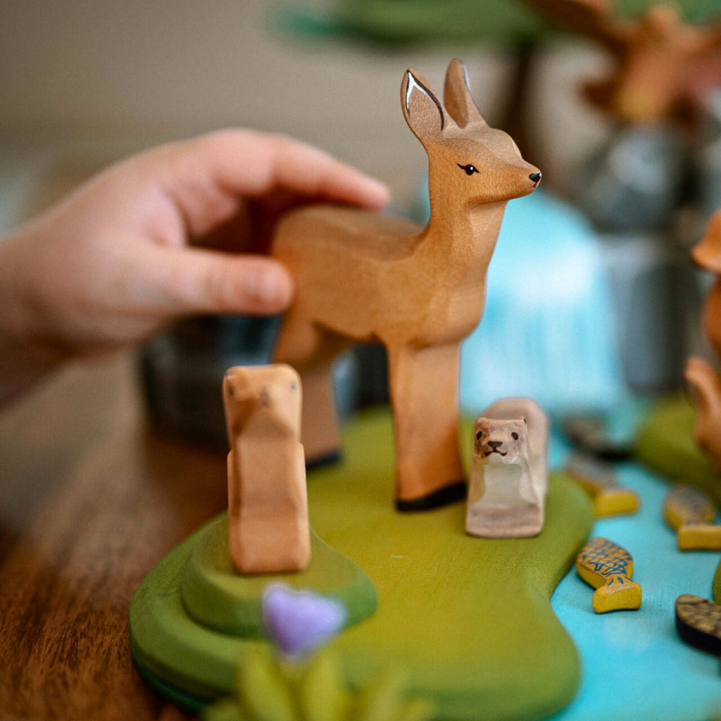 Wooden Animal - Deer Doe