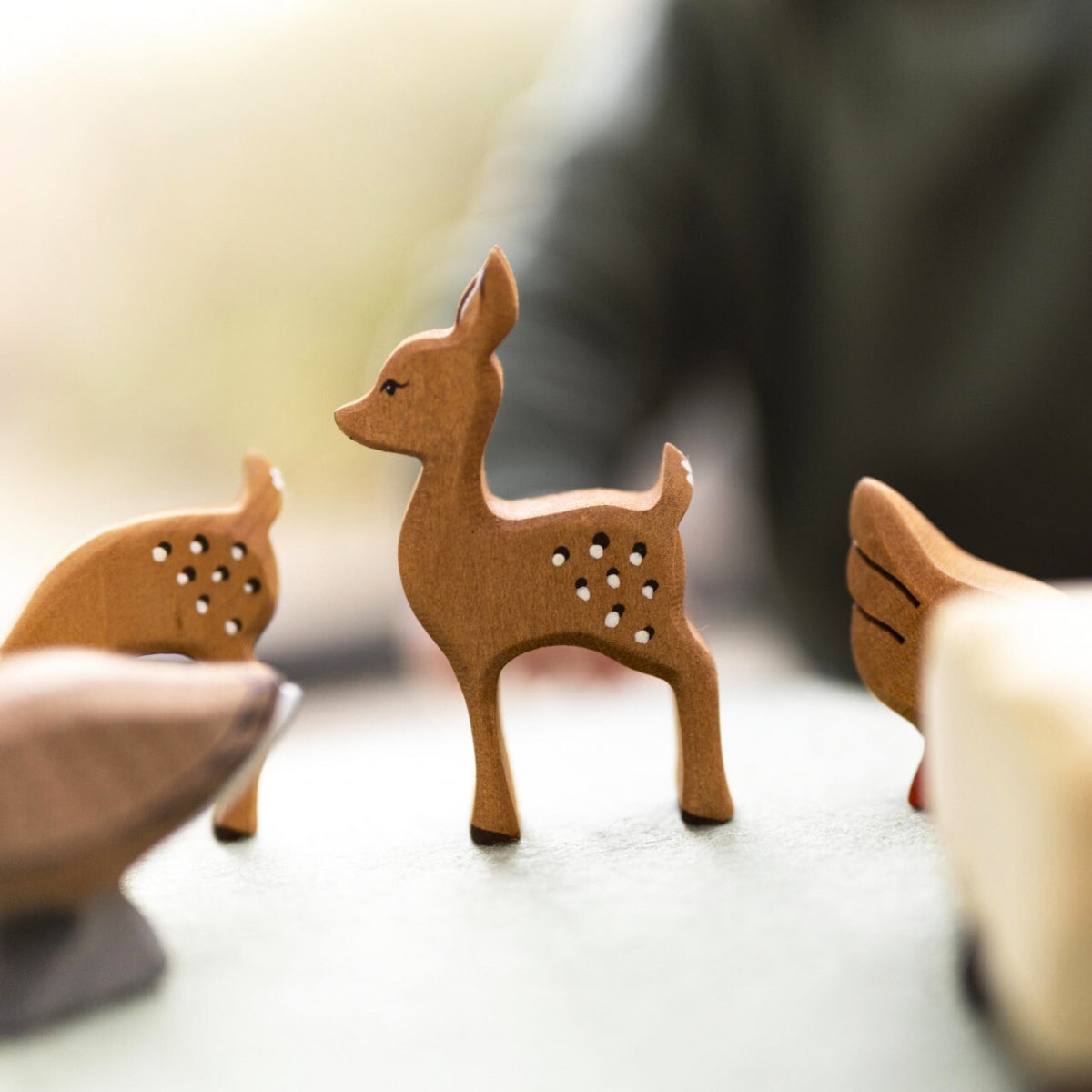 Wooden Animal - Deer Fawn - Standing