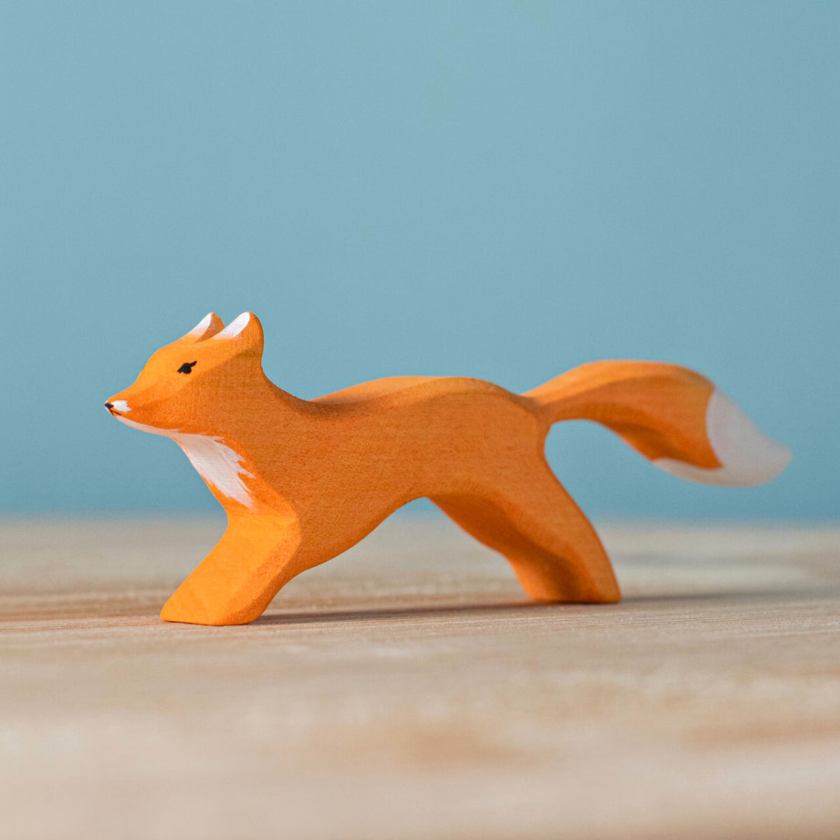 Wooden Animals - Fox Family - Set of 4