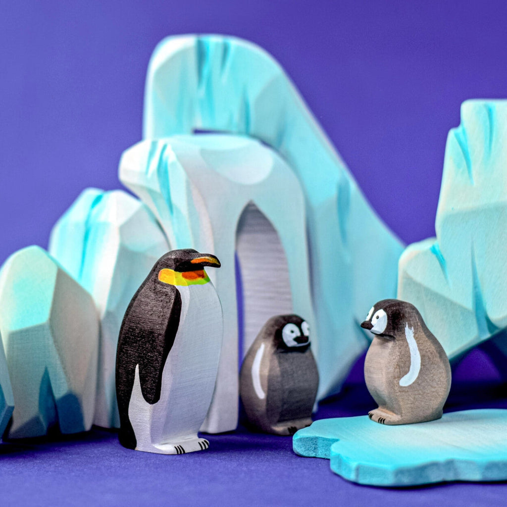 Wooden Polar Display Base - Ice Floe