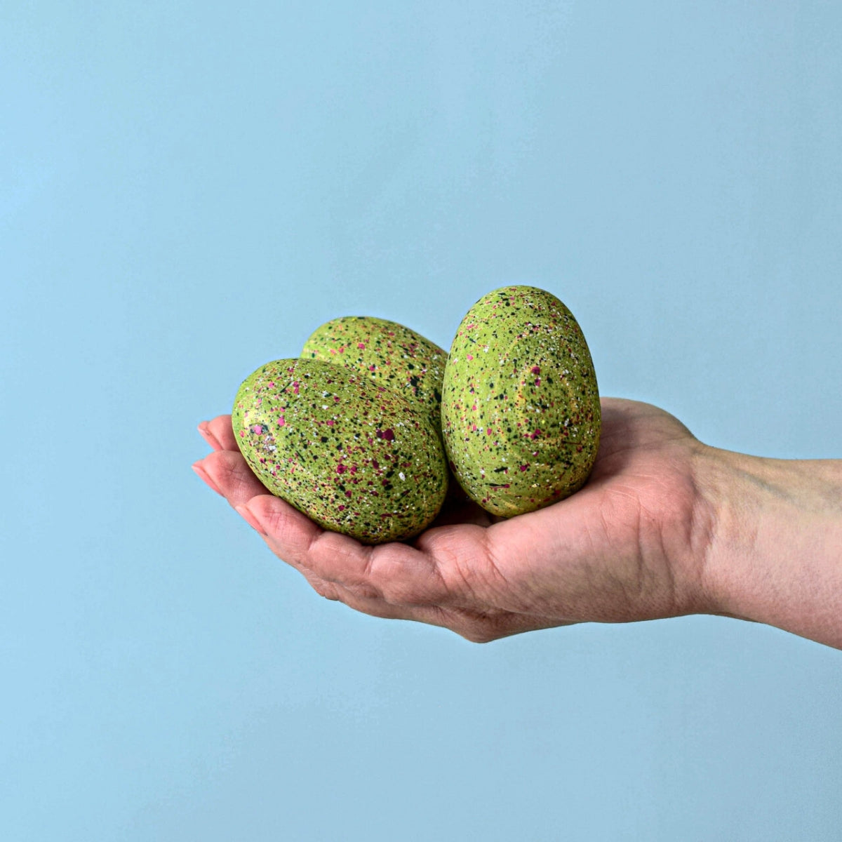 Wooden Dinosaur Eggs - T-Rex - Set of 3
