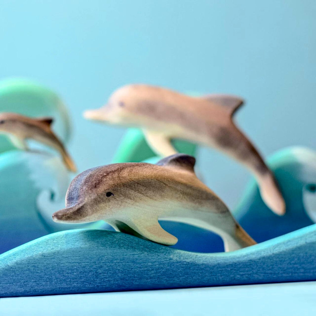 Wooden Sea Animals - Dolphins - Set of 2