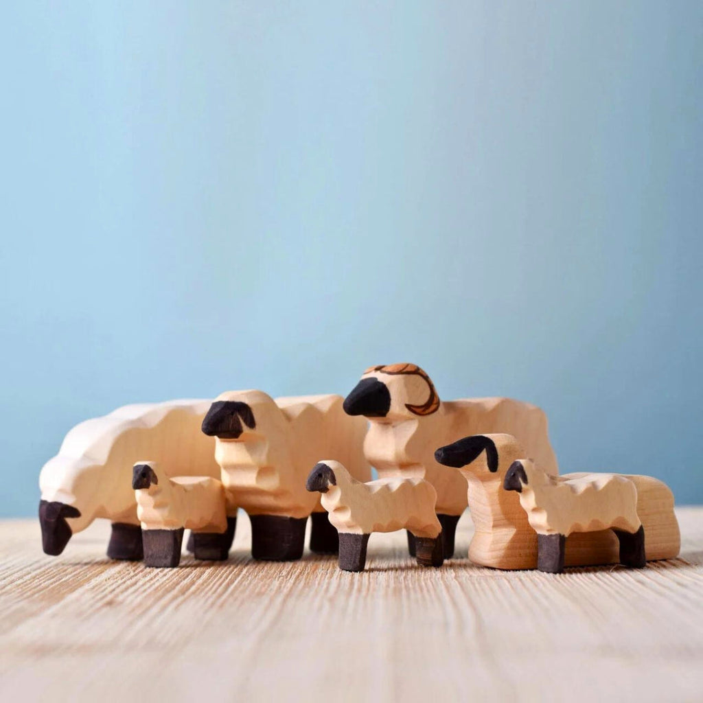 Wooden Farm Animal - Sheep