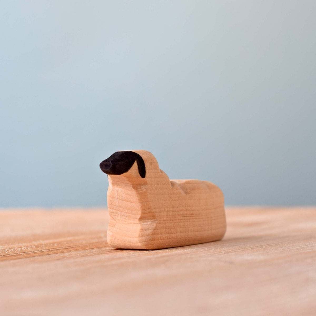 Wooden Farm Animal - Sheep - Resting