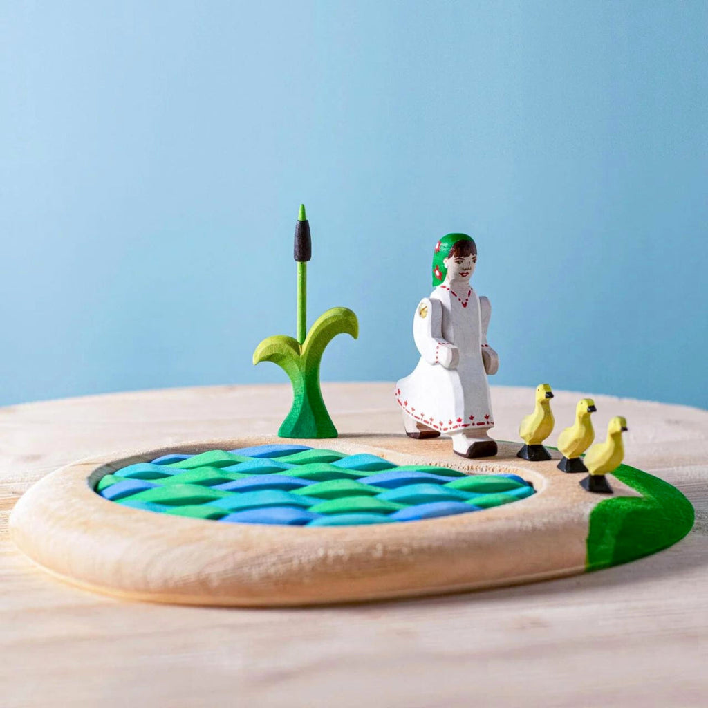 Wooden Waterscape Base - Lake Puzzle
