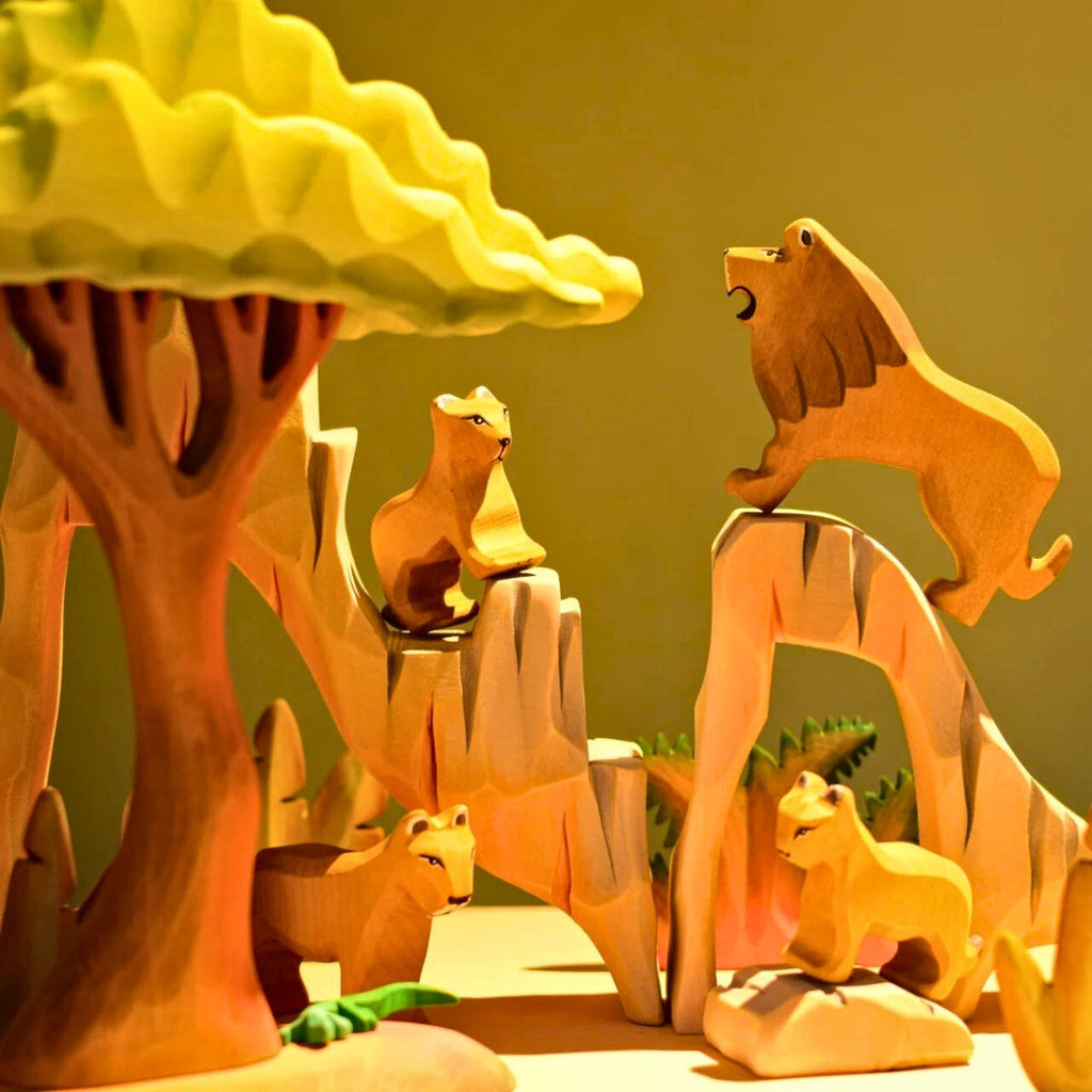 Wooden Animal - Lion